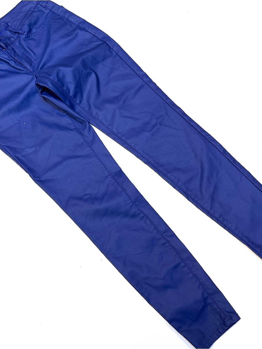 VILA Men's Slim Electric Blue Chino Pants